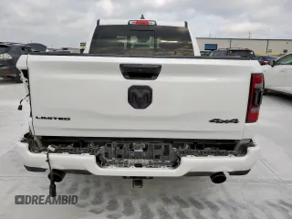 2023 Ram 1500 Limited with VIN 1C6SRFHT7PN564426, listed as a Copart auction lot 57902525 with 14,345 mi miles and Salvage title. Bid and sale history available at DreamBid. Image 6.