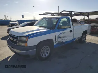2006 Chevrolet Silverado 1500 Work Truck with VIN 3GCEC14V16G235312, listed as a Copart auction lot 85546064 with 97,259 mi miles and Salvage Title. Bid and sale history available at carsss.com. Image 1.