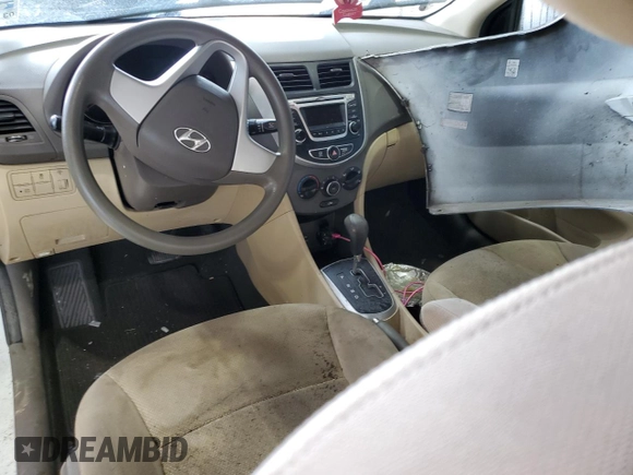 2014 Hyundai Accent GLS z VIN KMHCT4AE9EU709379, wystawiony jako Copart lot #54667835 z przebiegiem Nie podano mil oraz Szkoda całkowita • Salvage title. Historia ofert i sprzedaży dostępna na DreamBid. Obrazek 8.