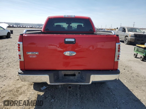 2006 Ford F-150 XLT z VIN 1FTPW14V86KD62485, wystawiony jako Copart lot #65241915 z przebiegiem 227 254 mil mil oraz Czysty tytuł • Clean title. Historia ofert i sprzedaży dostępna na DreamBid. Obrazek 6.