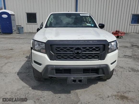 2022 Nissan Frontier S with VIN 1N6ED1CM5NN623040, listed as a Copart auction lot 49469315 with 57,510 mi miles and Salvage Title. Bid and sale history available at carsss.com. Image 5.
