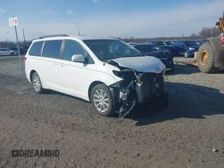 2013 Toyota Sienna LE with VIN 5TDJK3DC0DS066829, listed as a IAAI auction lot 41635076 with 205,808 mi miles and . Bid and sale history available at DreamBid. Image 1.
