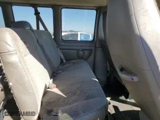 2012 Chevrolet Express Passenger 1LT with VIN 1GAZG1FG4C1100252, listed as a Copart auction lot 73242444 with 76,779 mi miles and Salvage Title. Bid and sale history available at carsss.com. Image 11.