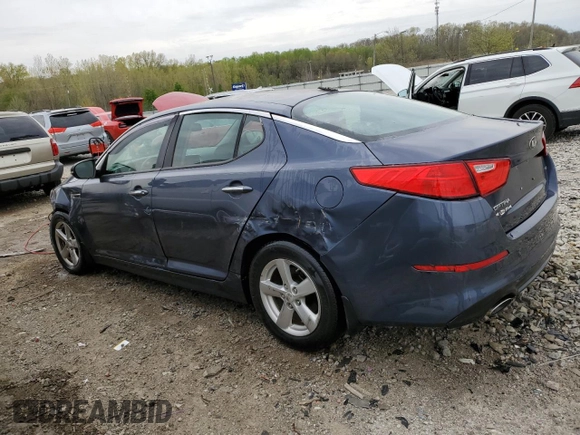 2015 Kia Optima LX with VIN 5XXGM4A77FG417953, listed as a Copart auction lot 52033725 with 147,970 mi miles and Non repairable. Bid and sale history available at DreamBid. Image 2.