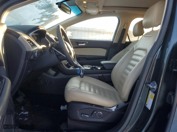 2015 Ford Edge SEL with VIN 2FMTK4J81FBB25496, listed as a Copart auction lot 87102584 with 103,753 mi miles and Clean Title. Bid and sale history available at carsss.com. Image 7.