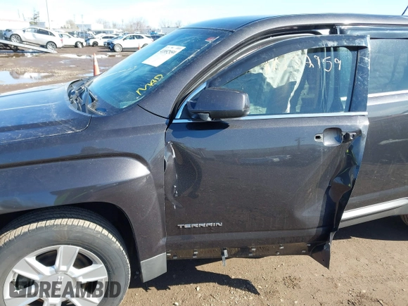 2013 GMC Terrain SLE with VIN 2GKALMEK8D6309200, listed as a IAAI auction lot 41852959 with 112,102 mi miles. Bid and sale history available at carsss.com. Image 6.