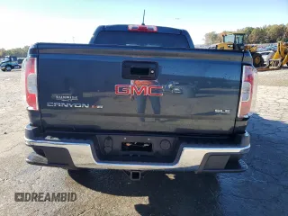 2020 GMC Canyon 2WD SLE with VIN 1GTG5CEN7L1172241, listed as a Copart auction lot 81272414 with 0 mi miles and Salvage Title. Bid and sale history available at carsss.com. Image 6.