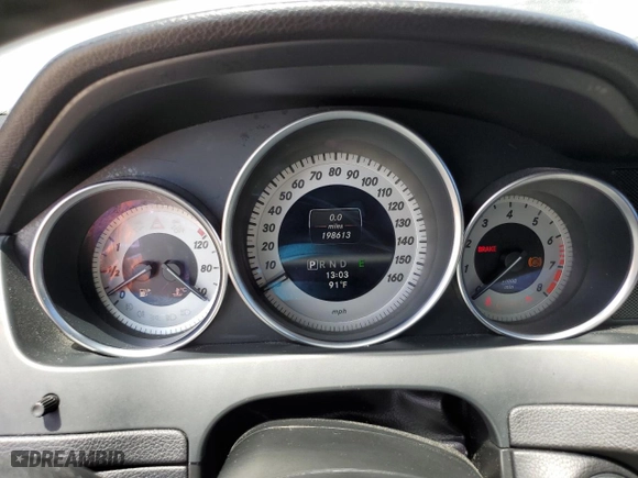 2013 Mercedes-Benz C-Class C 250 Sport with VIN WDDGF4HB7DR293171, listed as a Copart auction lot 52461395 with 198,613 mi miles and Clean Title. Bid and sale history available at carsss.com. Image 9.