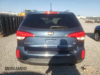 2014 Kia Sorento LX with VIN 5XYKT3A64EG501608, listed as a Copart auction lot 53149015 with 136,419 mi miles and Salvage Title. Bid and sale history available at DreamBid. Image 6.