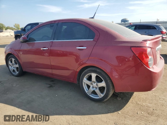 2014 Chevrolet Sonic LTZ with VIN 1G1JE5SH2E4141974, listed as a Copart auction lot 69660794 with 78,038 mi miles and Salvage Title. Bid and sale history available at carsss.com. Image 2.