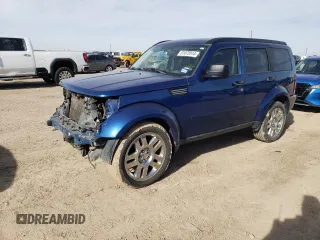 2010 Dodge Nitro SE with VIN 1D4PT2GK2AW145955, listed as a Copart auction lot 81072014 with 173,599 mi miles and Salvage Title. Bid and sale history available at carsss.com. Image 1.