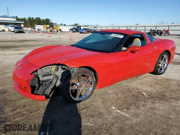 2008 Chevrolet Corvette with VIN 1G1YY26W985110863, listed as a Copart auction lot 86496584 with 88,078 mi miles and Clean Title. Bid and sale history available at carsss.com. Image 1.