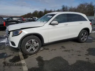 2019 Mercedes-Benz GLC with VIN WDC0G4KB6KF668753, listed as a Copart auction lot 41807015 with 49,777 mi miles and Salvage Title. Bid and sale history available at carsss.com. Image 1.
