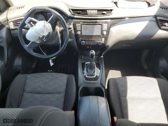 2017 Nissan Rogue Sport SV with VIN JN1BJ1CP8HW032081, listed as a Copart auction lot 53819105 with 80,707 mi miles and Salvage Title. Bid and sale history available at carsss.com. Image 8.