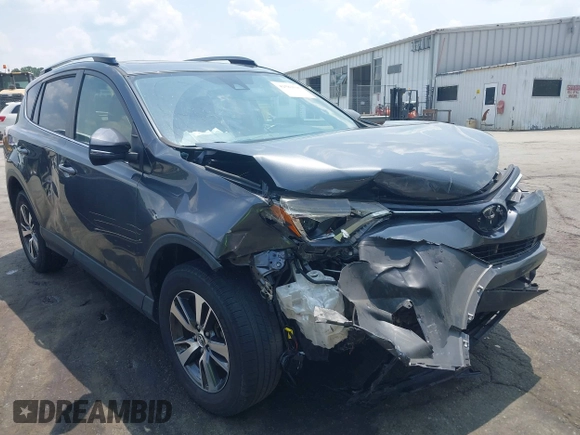 2018 Toyota RAV4 XLE with VIN JTMWFREV7JD111785, listed as a IAAI auction lot 42583535 with 110,724 mi miles and . Bid and sale history available at DreamBid. Image 1.