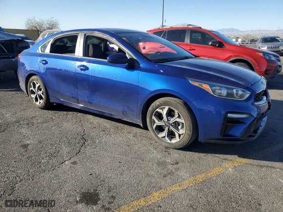 2021 Kia Forte LXS with VIN 3KPF24ADXME386081, listed as a Copart auction lot 46645125 with 63,170 mi miles and Salvage Title. Bid and sale history available at carsss.com. Image 4.