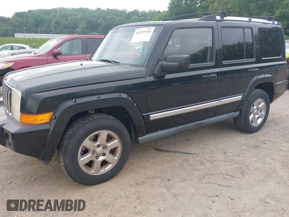 2006 Jeep Commander Limited with VIN 1J8HH58226C259670, listed as a IAAI auction lot 42197720 with 267,084 mi miles and . Bid and sale history available at DreamBid. Image 2.