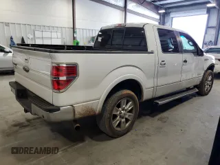 2013 Ford F-150 XL with VIN 1FTFW1CT0DKF02585, listed as a Copart auction lot 44122995 with 210,794 mi miles and Salvage Title. Bid and sale history available at carsss.com. Image 3.