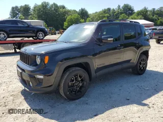 2020 Jeep Renegade Latitude with VIN ZACNJBBB1LPL12403, listed as a Copart auction lot 61707605 with 35,618 mi miles and Salvage title. Bid and sale history available at DreamBid. Image 1.