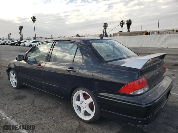 2003 Mitsubishi Lancer ES with VIN JA3AJ26E13U100300, listed as a Copart auction lot 46854775 with 164,722 mi miles and Salvage Title. Bid and sale history available at carsss.com. Image 2.