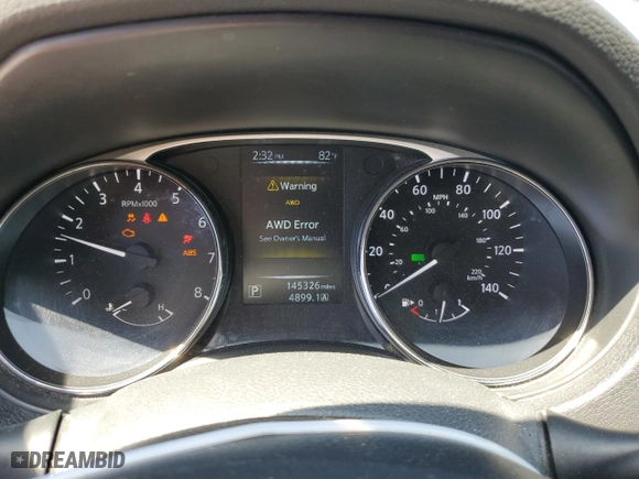 2016 Nissan Rogue SV with VIN 5N1AT2MV9GC746450, listed as a Copart auction lot 53199695 with 145,326 mi miles and Salvage Title. Bid and sale history available at carsss.com. Image 9.
