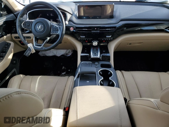 2023 Acura MDX Advance с VIN 5J8YE1H89PL802254, выставлен на аукционе Copart как лот 45778015 с пробегом 46 739 миль миль и Списание • Salvage title. История ставок и продаж доступна на DreamBid. Изображение 8.