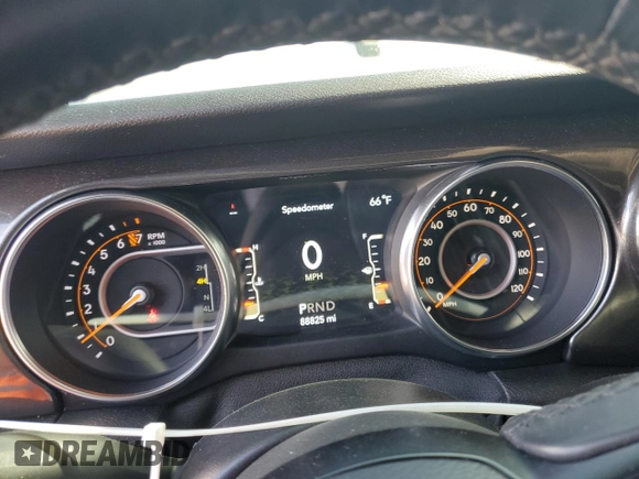 2019 Jeep Wrangler Unlimited Sport Altitude with VIN 1C4HJXDG2KW675235, listed as a Copart auction lot 54389785 with 88,825 mi miles and Salvage title. Bid and sale history available at DreamBid. Image 9.