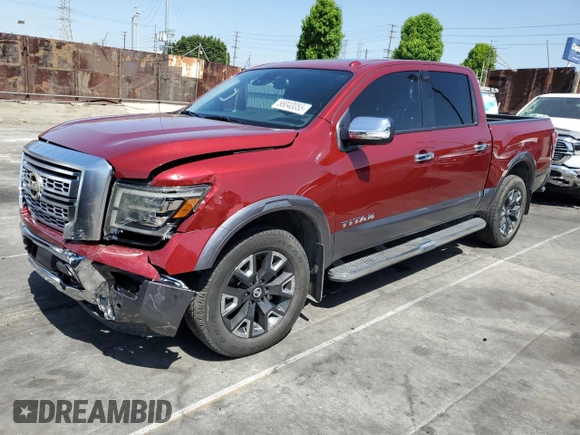 2021 Nissan Titan Pro-4X с VIN 1N6AA1ED8MN525896, выставлен на аукционе Copart как лот 58040055 с пробегом 39 043 миль миль и Списание • Salvage title. История ставок и продаж доступна на DreamBid. Изображение 1.