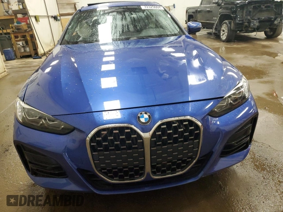 2022 BMW 4 Series 430i xDrive with VIN WBA73AP0XNCJ20733, listed as a Copart auction lot 72329064 with Not Provided miles and Non Repairable. Bid and sale history available at DreamBid. Image 5.