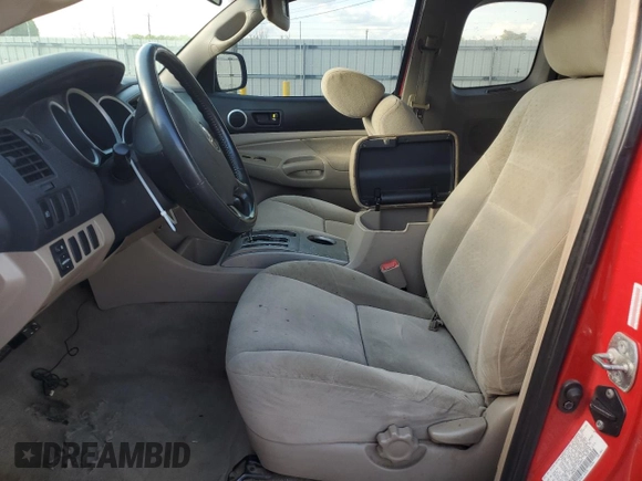 2007 Toyota Tacoma PreRunner with VIN 5TETU62N37Z464861, listed as a Copart auction lot 51371055 with 266,747 mi miles and Salvage Title. Bid and sale history available at carsss.com. Image 7.