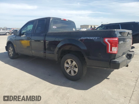 2016 Ford F-150 XL with VIN 1FTEX1C88GKD21520, listed as a Copart auction lot 49377425 with 210,719 mi miles and Salvage Title. Bid and sale history available at carsss.com. Image 2.