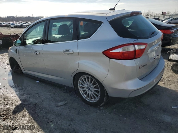 2013 Ford C-Max Energi SEL with VIN 1FADP5CU1DL552609, listed as a Copart auction lot 43457675 with 154,329 mi miles and Salvage Title. Bid and sale history available at carsss.com. Image 2.