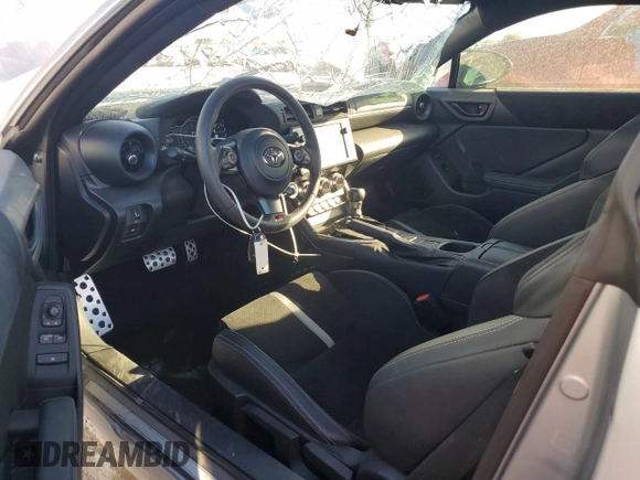 2023 Toyota GR86 Premium with VIN JF1ZNBF16P8760181, listed as a Copart auction lot 73786154 with 5,630 mi miles and Salvage Title. Bid and sale history available at carsss.com. Image 8.