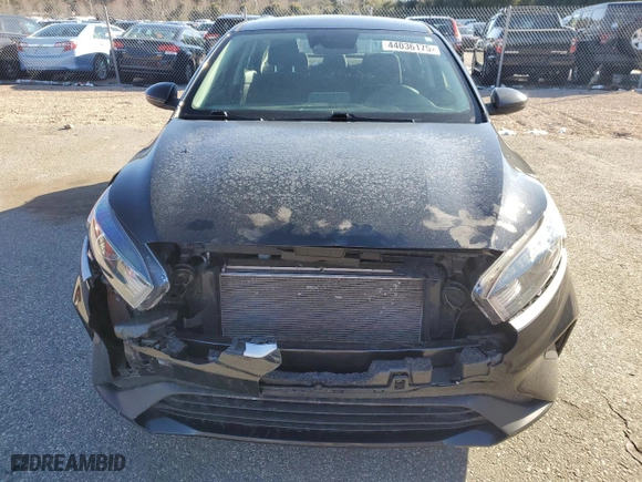 2023 Kia Forte LXS with VIN 3KPF24AD4PE538604, listed as a Copart auction lot 44036175 with 23,203 mi miles and Salvage Title. Bid and sale history available at carsss.com. Image 5.