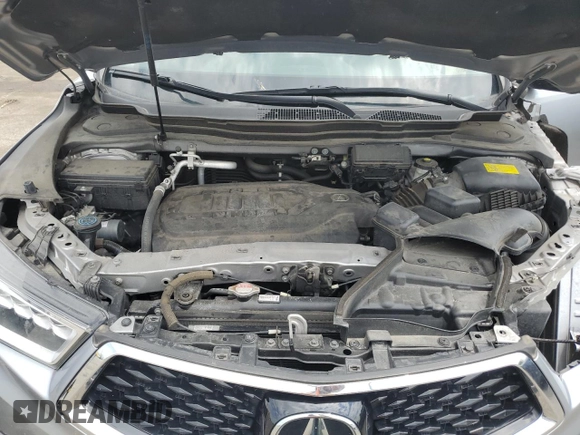 2019 Acura MDX with VIN 5J8YD4H30KL022547, listed as a Copart auction lot 57061635 with 76,502 mi miles and Salvage title. Bid and sale history available at DreamBid. Image 12.