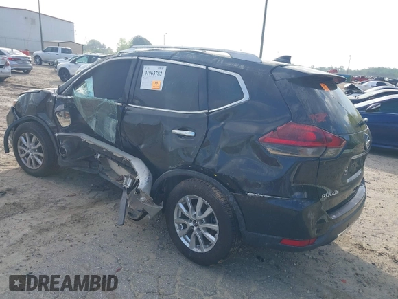 2019 Nissan Rogue SL with VIN 5N1AT2MV4KC702722, listed as a IAAI auction lot 41963782 with 1 mi miles. Bid and sale history available at carsss.com. Image 3.