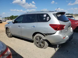 2017 Nissan Pathfinder SL with VIN 5N1DR2MN5HC611379, listed as a Copart auction lot 72229184 with 184,616 mi miles and Salvage Title. Bid and sale history available at carsss.com. Image 2.