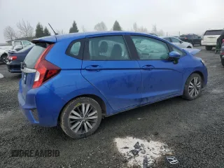 2015 Honda Fit EX-L with VIN 3HGGK5H88FM762256, listed as a Copart auction lot 46438325 with Not Provided miles and Salvage Title. Bid and sale history available at DreamBid. Image 3.