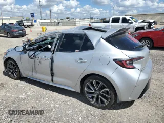 2021 Toyota Corolla Hatchback XSE with VIN JTNA4MBE3M3138463, listed as a Copart auction lot 69510354 with 98,162 mi miles and Salvage Title. Bid and sale history available at carsss.com. Image 2.
