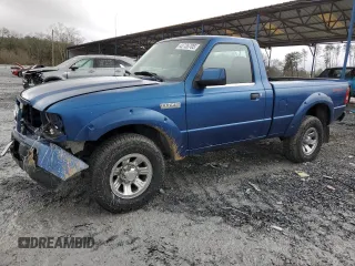 2007 Ford Ranger XL with VIN 1FTYR10U47PA27348, listed as a Copart auction lot 42735705 with 245,981 mi miles and Salvage Title. Bid and sale history available at carsss.com. Image 1.