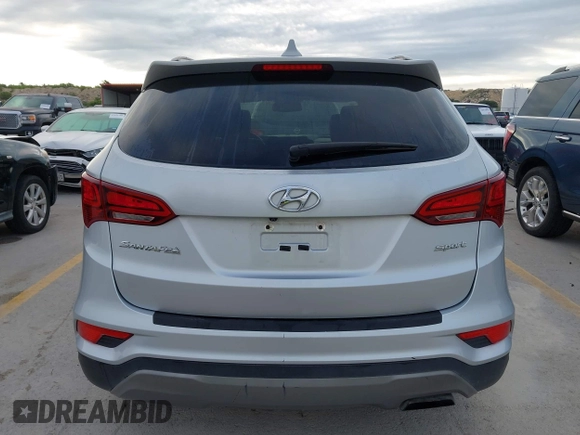 2017 Hyundai Santa Fe 2.4L with VIN 5XYZU3LB4HG464876, listed as a IAAI auction lot 42693100 with 127,888 mi miles and . Bid and sale history available at DreamBid. Image 16.