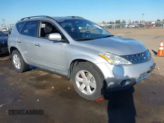 2007 Nissan Murano SL with VIN JN8AZ08WX7W665809, listed as a IAAI auction lot 41332698 with 155,836 mi miles and . Bid and sale history available at DreamBid. Image 1.