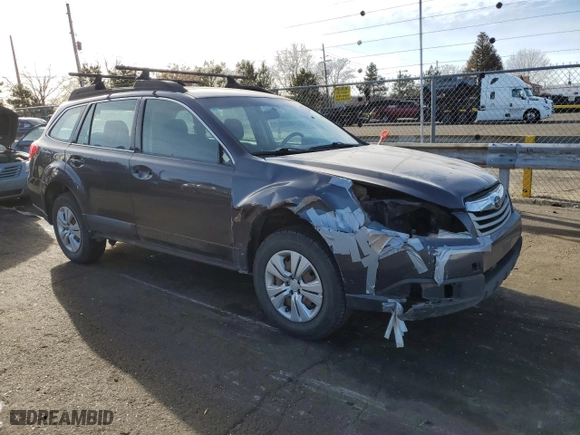 2010 Subaru Outback 2.5i with VIN 4S4BRBAC8A1320323, listed as a Copart auction lot 85920724 with 169,250 mi miles and Salvage Title. Bid and sale history available at carsss.com. Image 4.
