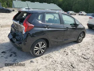 2019 Honda Fit EX with VIN 3HGGK5H80KM740455, listed as a Copart auction lot 61333505 with 27,504 mi miles and Salvage title. Bid and sale history available at DreamBid. Image 3.