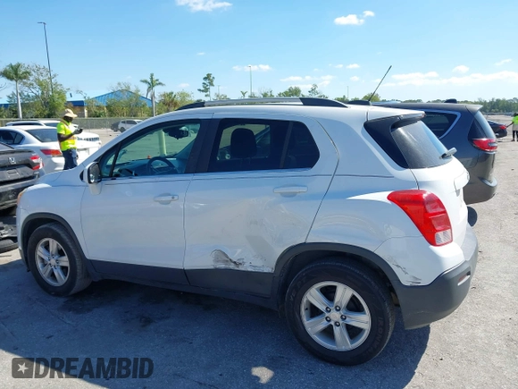 2016 Chevrolet Trax LT with VIN 3GNCJLSB5GL141743, listed as a IAAI auction lot 41795102 with 159,024 mi miles. Bid and sale history available at carsss.com. Image 13.