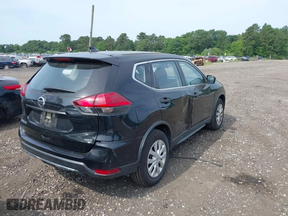 2017 Nissan Rogue S with VIN JN8AT2MV8HW253304, listed as a IAAI auction lot 39701351 with 63,887 mi miles. Bid and sale history available at carsss.com. Image 4.