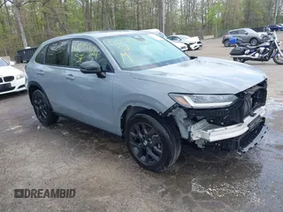 2024 Honda HR-V Sport with VIN 3CZRZ2H52RM761643, listed as a IAAI auction lot 42059424 with 19,039 mi miles and . Bid and sale history available at DreamBid. Image 1.