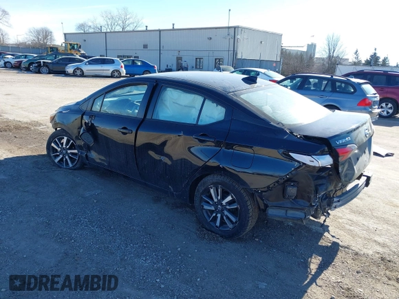 2021 Nissan Versa SV with VIN 3N1CN8EV1ML840964, listed as a IAAI auction lot 41412330 with 98,934 mi miles and . Bid and sale history available at DreamBid. Image 3.