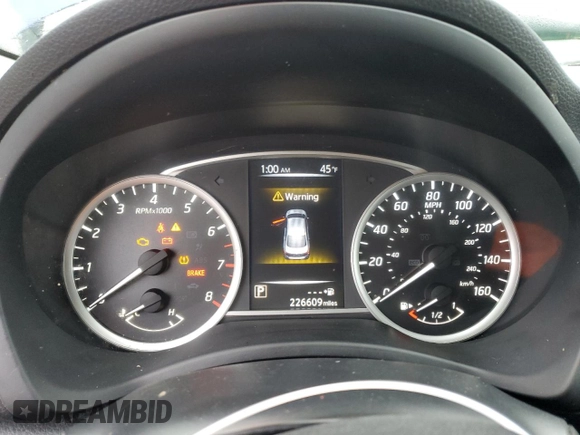 2016 Nissan Sentra SV with VIN 3N1AB7AP6GY273644, listed as a Copart auction lot 46195105 with 226,609 mi miles and Salvage Title. Bid and sale history available at DreamBid. Image 9.