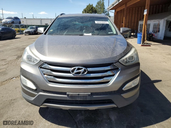 2013 Hyundai Santa Fe 2.0T Sport with VIN 5XYZUDLA8DG075522, listed as a Copart auction lot 50443685 with 146,476 mi miles and Clean Title. Bid and sale history available at carsss.com. Image 5.